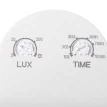 senzor pohybu ALER N-W, max 1200W,120st.,12m biely IP65